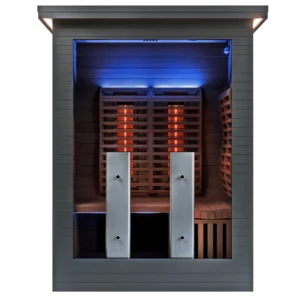 Sun Home Luminar 2-Person Outdoor Infrared Sauna