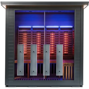 Luminar 5 Person Outdoor Infrared Sauna